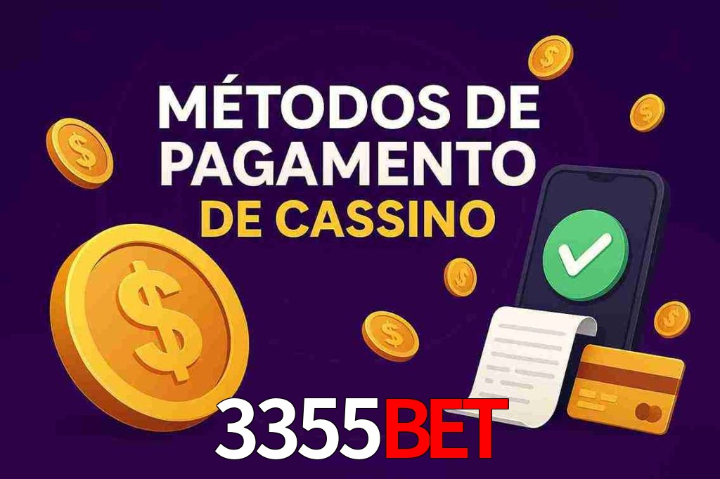 Métodos de Pagamento no 3355bet