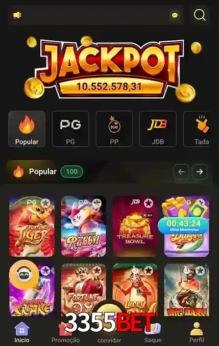 Promoções Especiais no 3355bet App